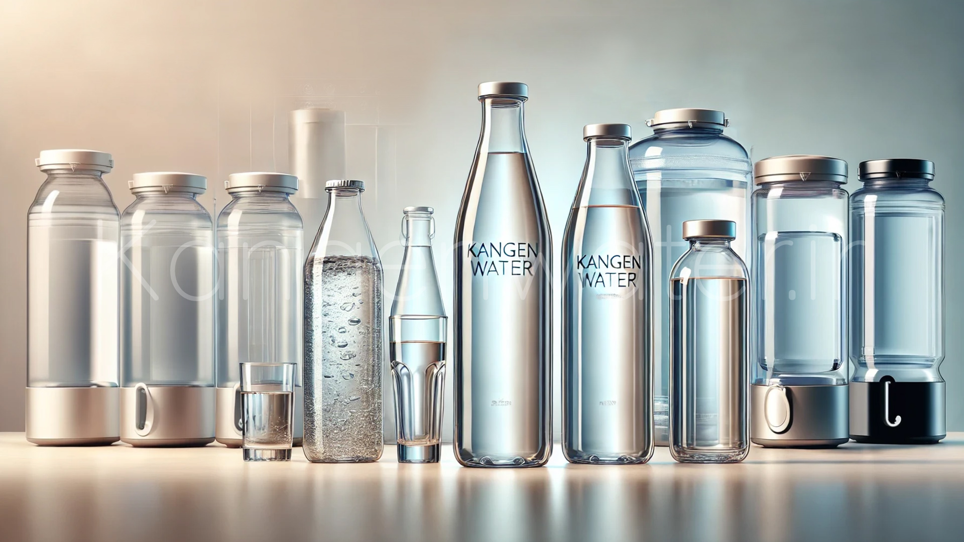 انواع آب کانگن
